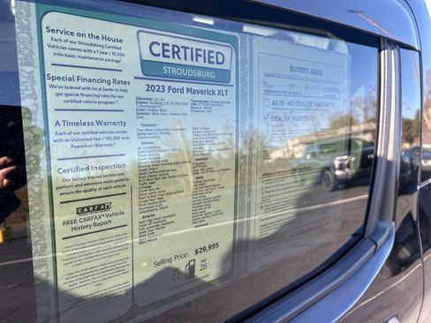 Used 2023 Ford Maverick XLT w/ Equipment Group 300A Standard image 32