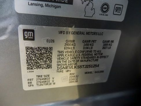 New 2026 Chevrolet Traverse RS w/ LPO, Floor Liner Package image 27