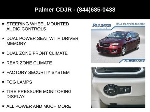 Certified 2021 Chrysler Pacifica Touring-L w/ Uconnect Theater Family Group image 24
