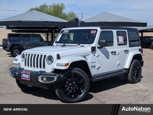 Used 2023 Jeep Wrangler Sahara w/ Cold Weather Group image 1