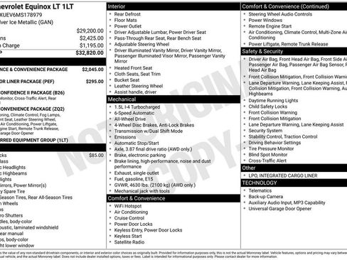 Used 2021 Chevrolet Equinox LT AWD/4WD image 11