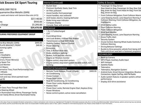Used 2025 Buick Encore GX Sport Touring FWD image 32