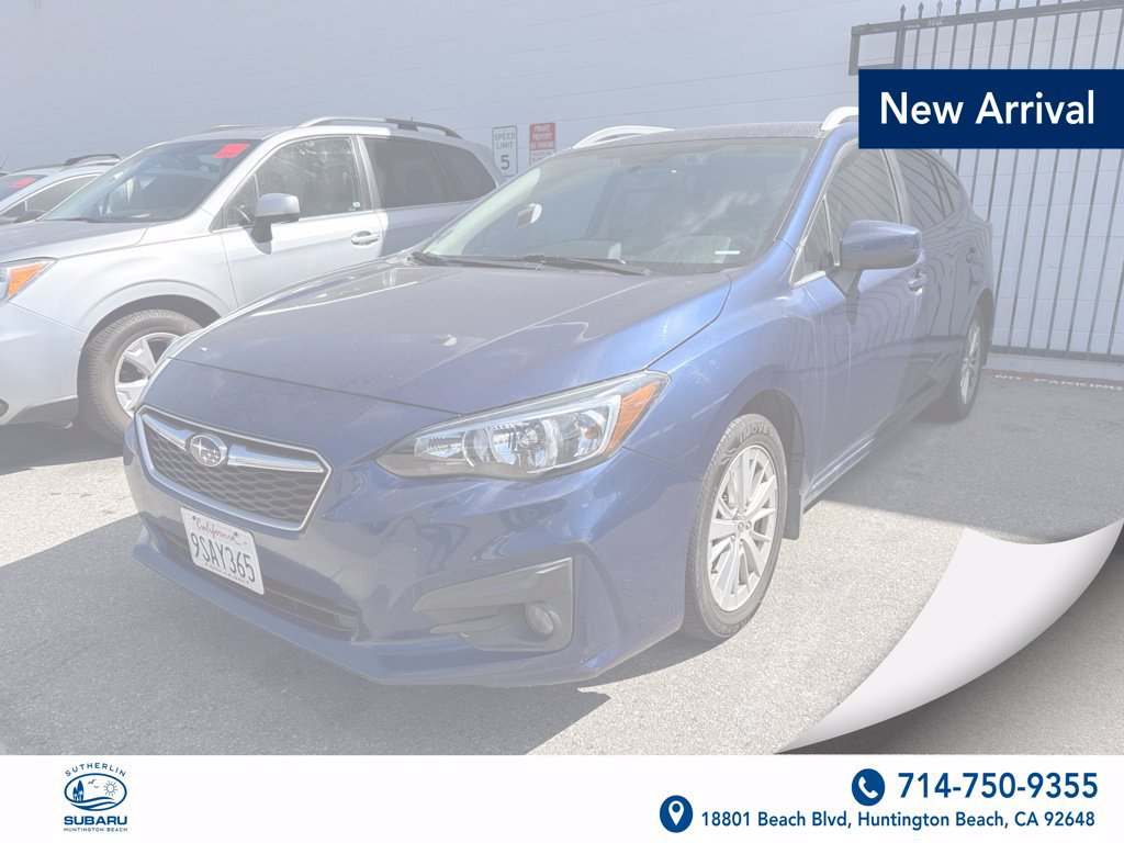 Used 2017 Subaru Impreza 2.0i Premium w/ BSD & Rcta/SRF/Eyesight AWD/4WD image 1