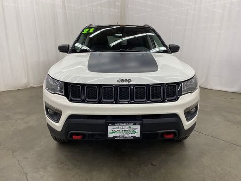 Used 2021 Jeep Compass Trailhawk AWD/4WD image 9