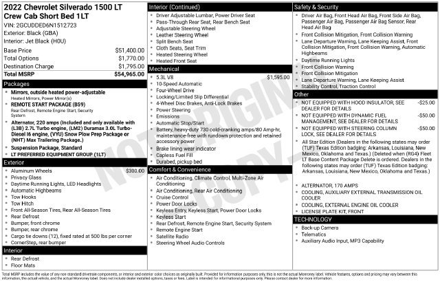 Certified 2022 Chevrolet Silverado 1500 LT AWD/4WD image 32