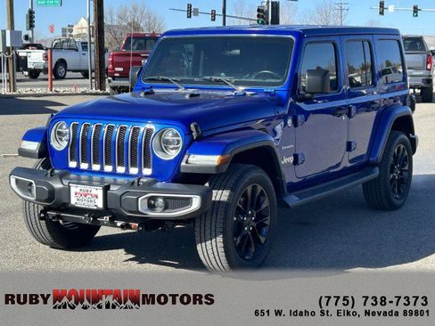 Used 2020 Jeep Wrangler Unlimited Sahara w/ LED Lighting Group image 3