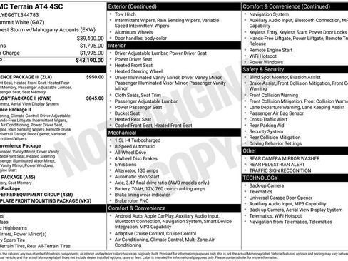 New 2026 GMC Terrain AT4 w/ Convenience Package III AWD/4WD image 10