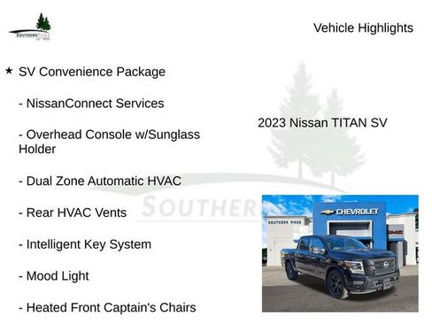Used 2023 Nissan Titan SV w/ SV Convenience Package image 30