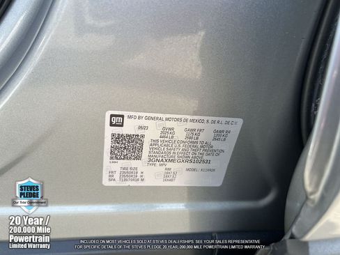 Certified 2024 Chevrolet Equinox RS w/ RS Leather Package FWD image 36
