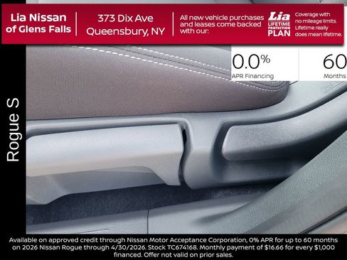 New 2026 Nissan Rogue S AWD/4WD image 14