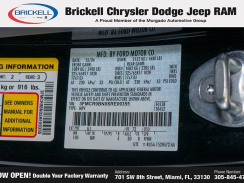 Used 2025 Ford Bronco Sport Big Bend AWD/4WD image 35