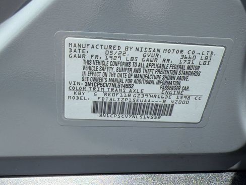 Used 2022 Nissan Kicks SV w/ Interior Electronics Package FWD image 21