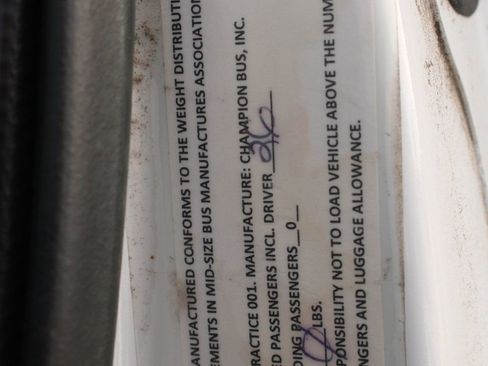 Used 2016 Ford E-450 and Econoline 450 Super Duty w/ Shuttle Bus Prep Package image 14