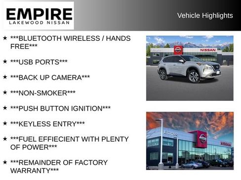 Used 2023 Nissan Rogue SV AWD/4WD image 2