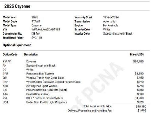 Used 2025 Porsche Cayenne image 31