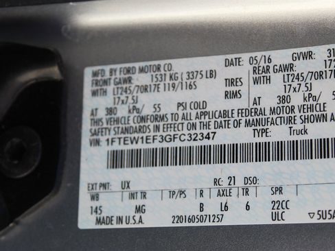 Used 2016 Ford F150 XLT w/ Trailer Tow Package image 17