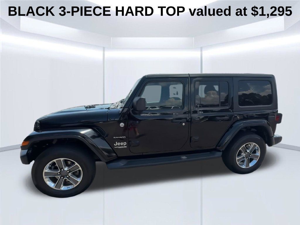Used 2020 Jeep Wrangler Unlimited Sahara AWD/4WD image 5