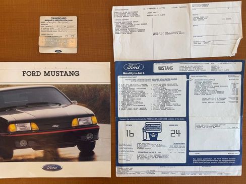 Used 1988 Ford Mustang GT RWD image 44