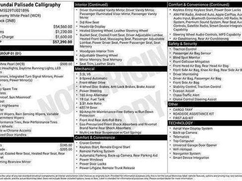 New 2026 Hyundai Palisade Calligraphy image 27