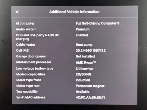 Used 2022 Tesla Model Y Performance AWD/4WD image 7