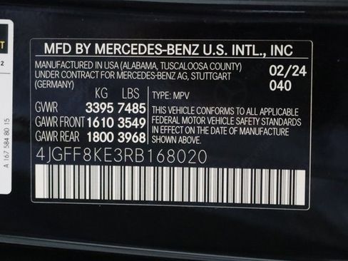 Used 2024 Mercedes-Benz GLS 63 AMG GLS 63 AMG w/ Warmth & Comfort Package image 37