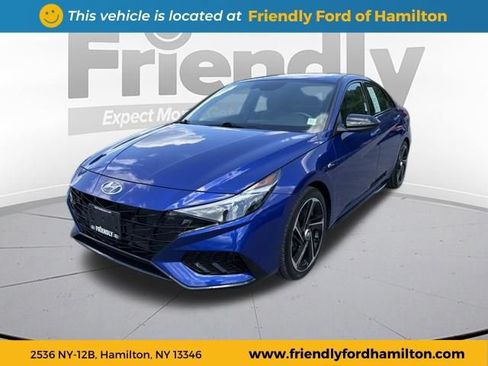 Used 2023 Hyundai Elantra N Line w/ Preferred Accessory Package FWD image 1