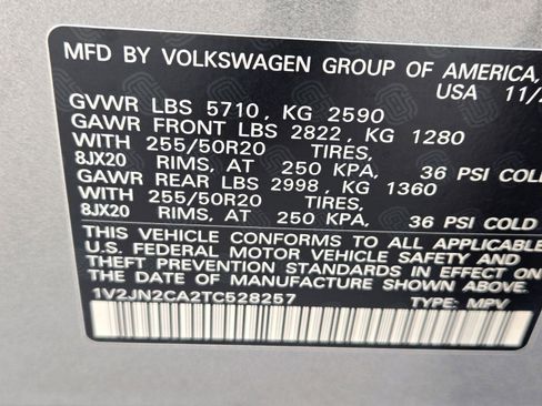 New 2026 Volkswagen Atlas SE FWD image 22
