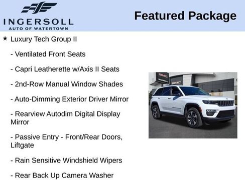 Used 2023 Jeep Grand Cherokee 4WD 4xe w/ Luxury Tech Group II image 15