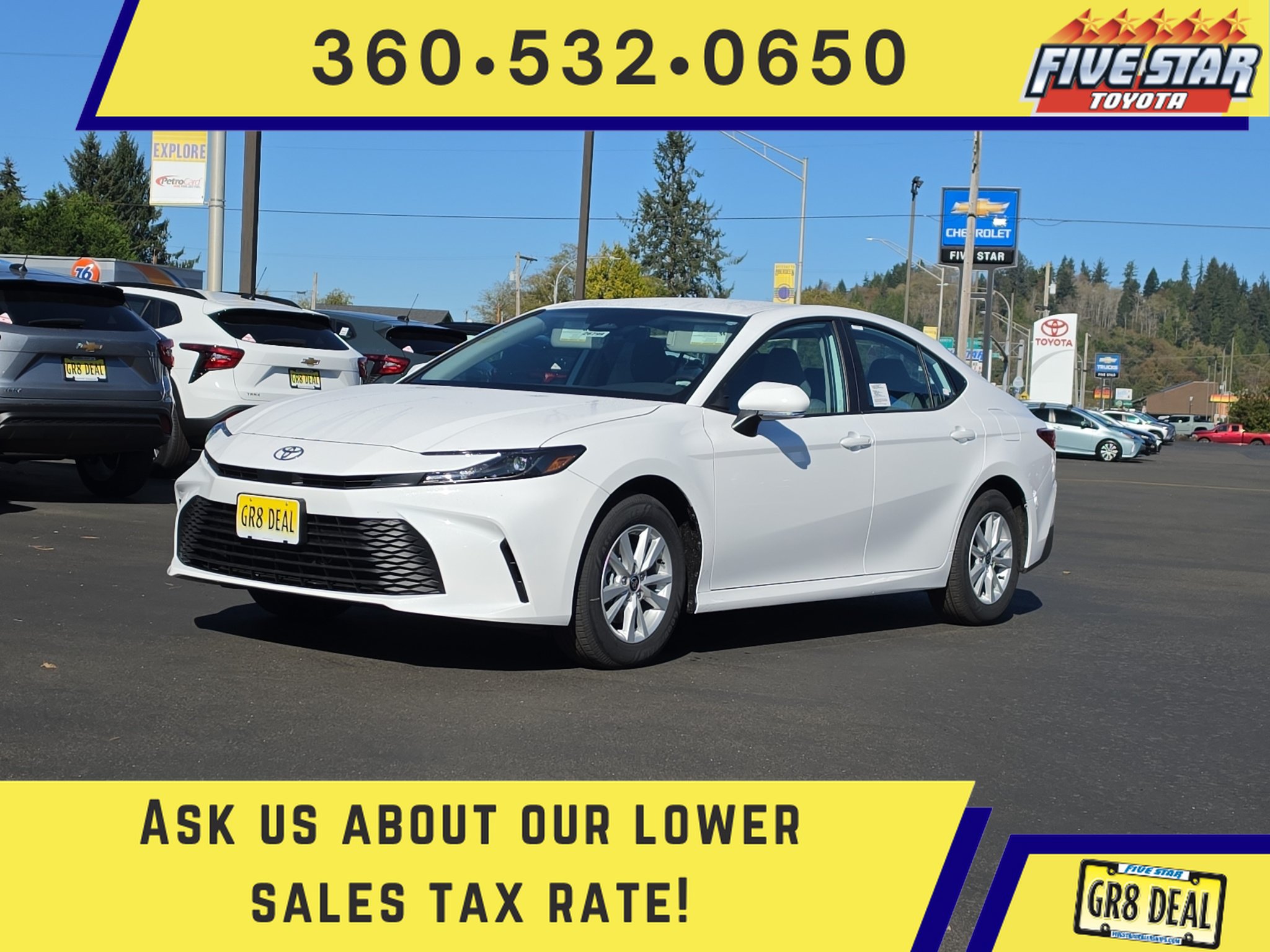 New 2026 Toyota Camry LE w/ Convenience Package AWD/4WD image 1