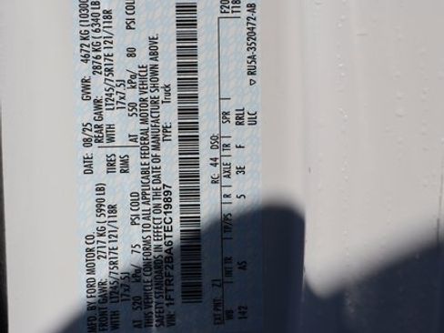 New 2026 Ford F250 XL w/ XL Chrome Package image 30