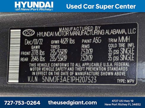 Certified 2023 Hyundai Tucson SEL w/ Convenience Package FWD image 38