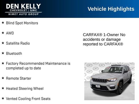 Used 2023 Jeep Grand Cherokee 4WD 4xe w/ Luxury Tech Group II image 10