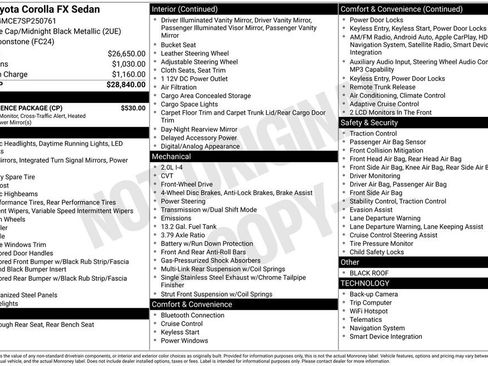 Used 2025 Toyota Corolla FX w/ Convenience Package FWD image 30