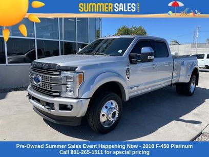 Used 2018 Ford F450 Platinum w/ Platinum Ultimate Package