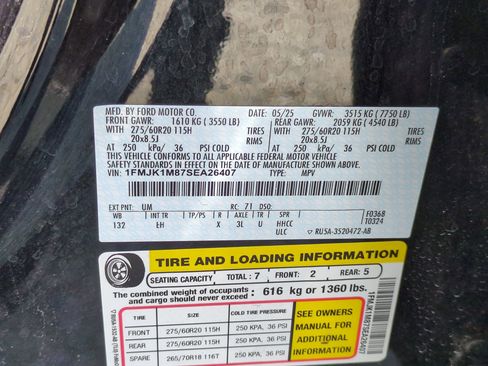 Used 2025 Ford Expedition Max Platinum AWD/4WD image 35