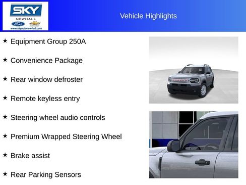 New 2025 Ford Bronco Sport Heritage w/ Convenience Package image 12