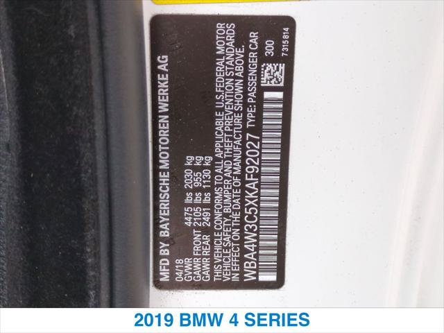 Used 2019 BMW 430i Coupe w/ M Sport Package RWD image 27