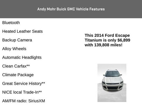 Used 2014 Ford Escape Titanium w/ Equipment Group 401A FWD image 4