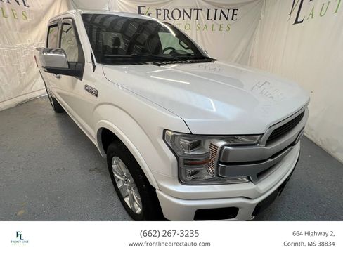 Used 2019 Ford F150 Platinum w/ Equipment Group 701A Luxury AWD/4WD image 1