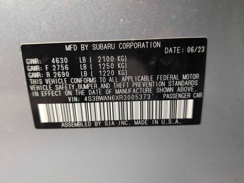 Used 2024 Subaru Legacy Limited image 38