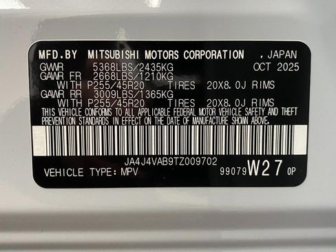 New 2026 Mitsubishi Outlander SE AWD/4WD image 70