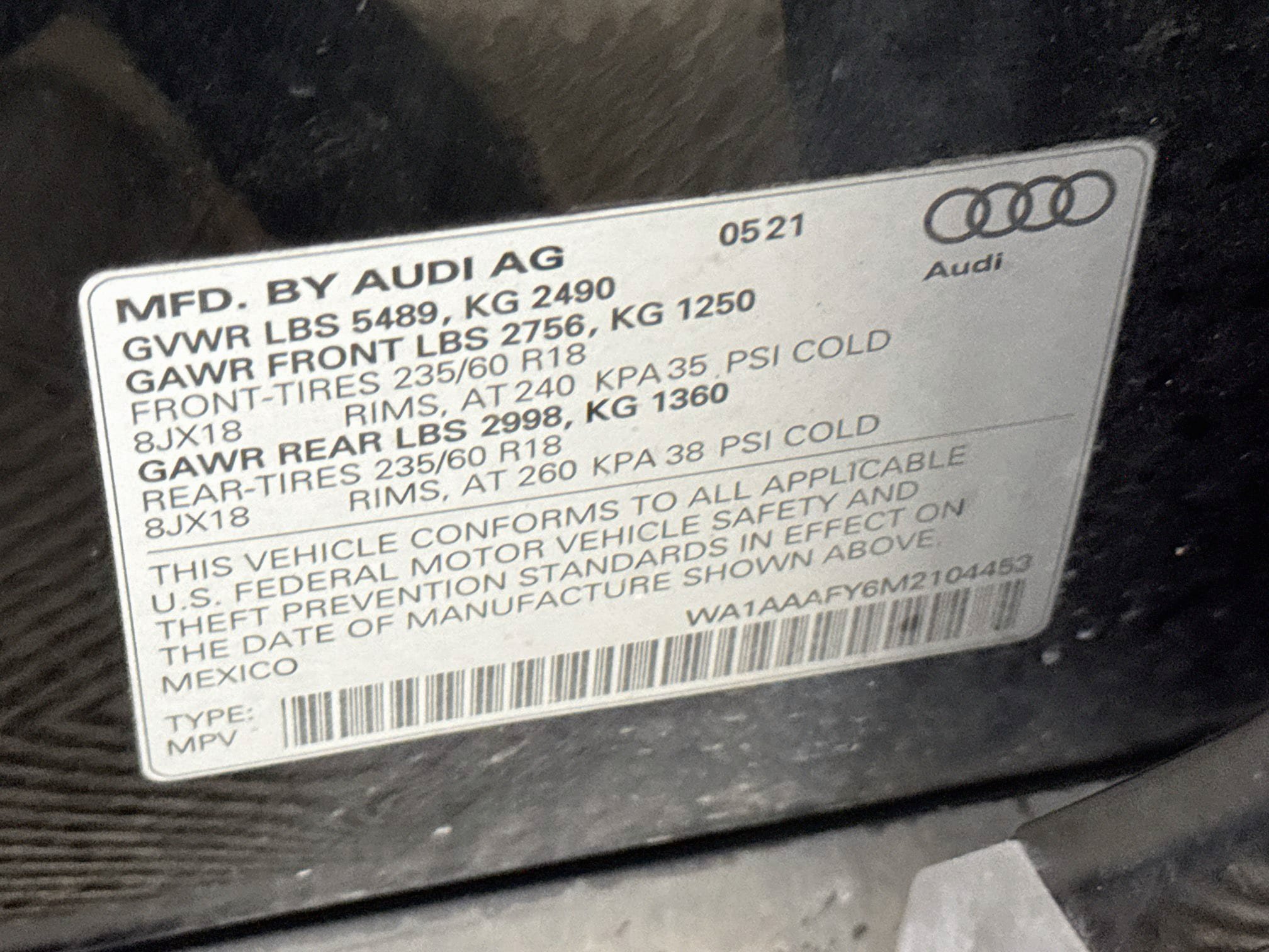 Used 2021 Audi Q5 2.0T Premium w/ Convenience Package AWD/4WD image 26