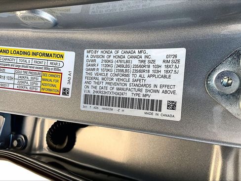 New 2026 Honda CR-V EX-L image 18