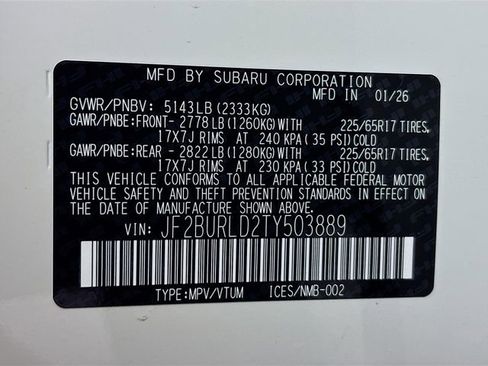 New 2026 Subaru Outback Wilderness image 33