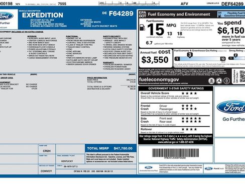Used 2013 Ford Expedition EL XLT w/ HD Trailer Tow Pkg AWD/4WD image 14