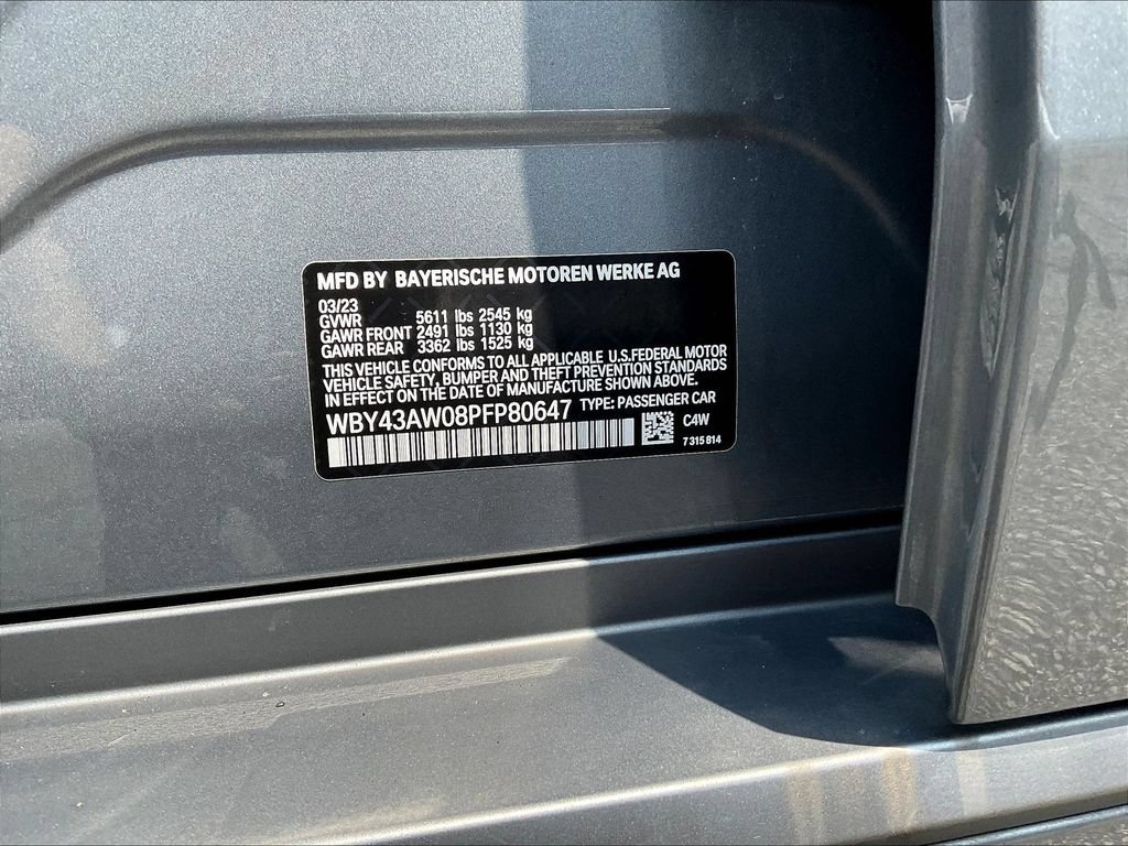 Used 2023 BMW i4 eDrive35 w/ Premium Package RWD image 16