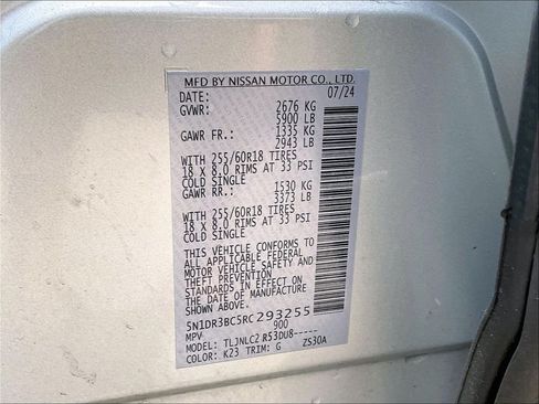 Used 2024 Nissan Pathfinder SV AWD/4WD image 33