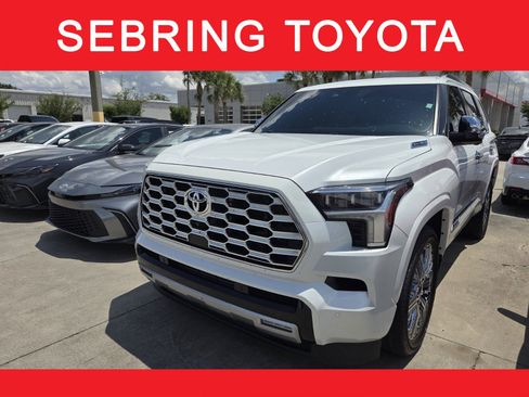 Certified 2025 Toyota Sequoia Capstone AWD/4WD image 1