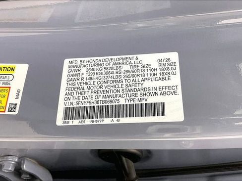 Certified 2026 Honda Passport RTL image 32