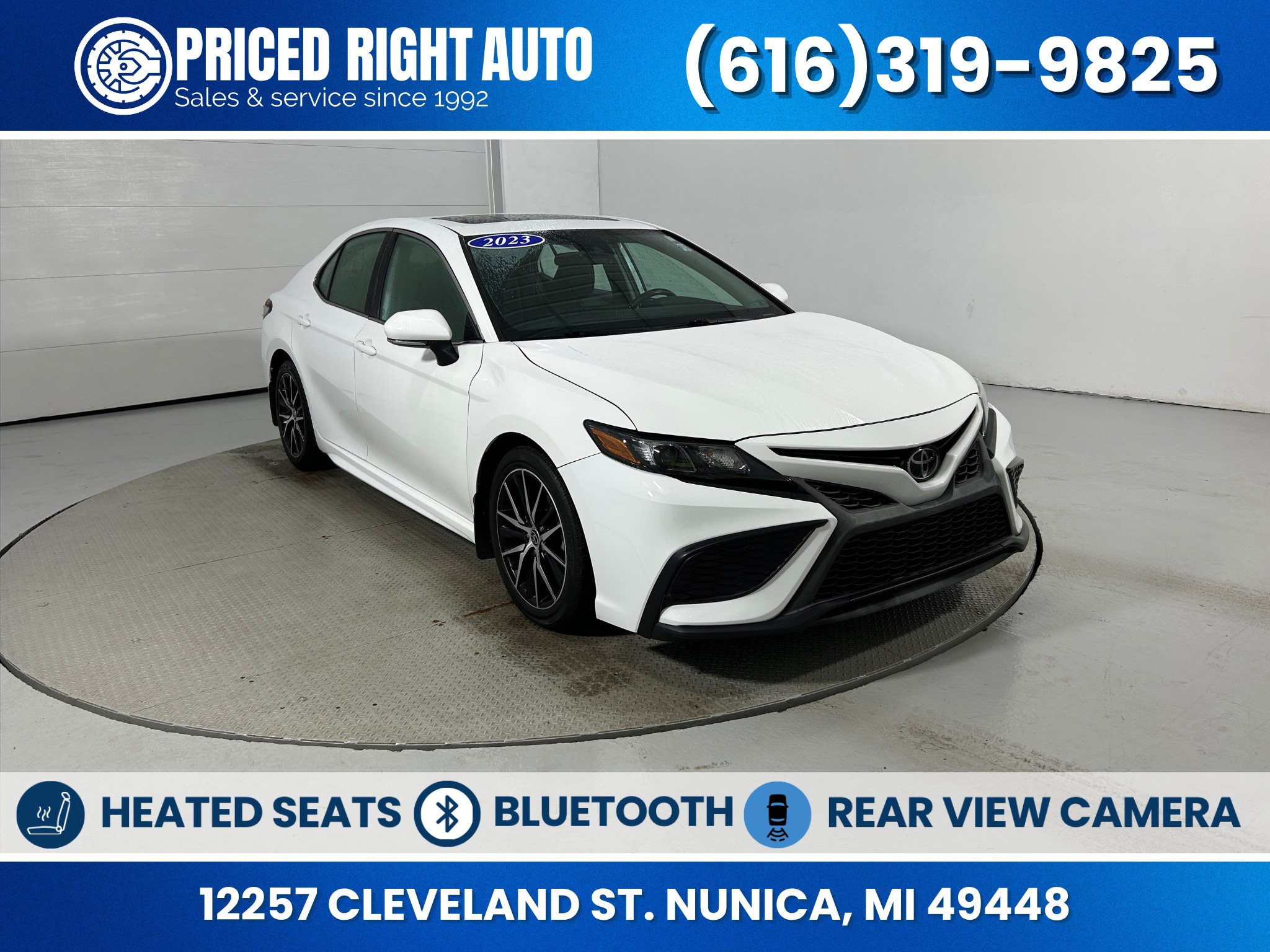Used 2023 Toyota Camry SE w/ Cold Weather Package AWD/4WD image 1
